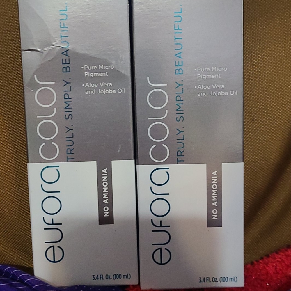 Eufora Color permanent professional hair dyes